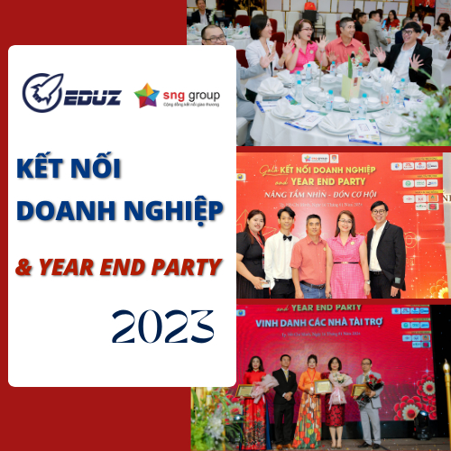 Hệ Sinh Thái Eduz Đồng Hành Cùng Sự Kiện Gala Kết Nối Giao Thương & Year End Party 2023